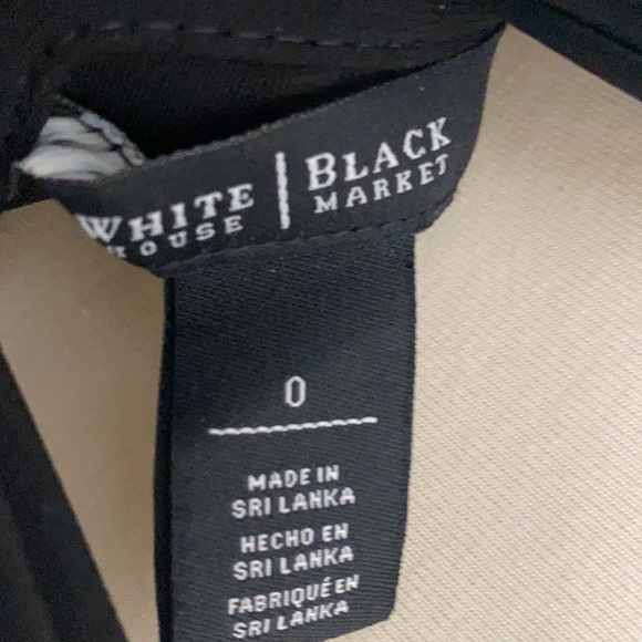 White House Black Market black jersey jumpsuit - Picture 5 of 5